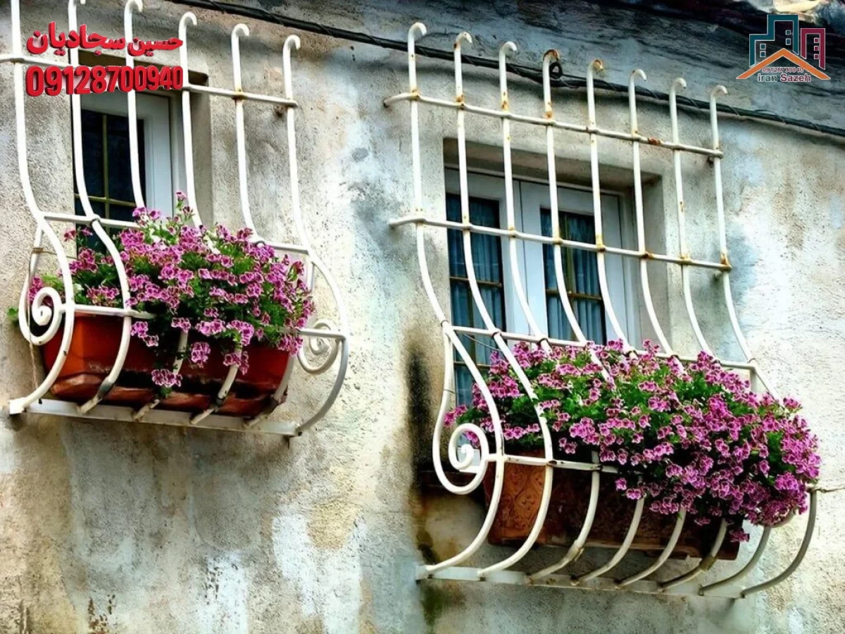 حفاظ پنجره طرح شکم دار