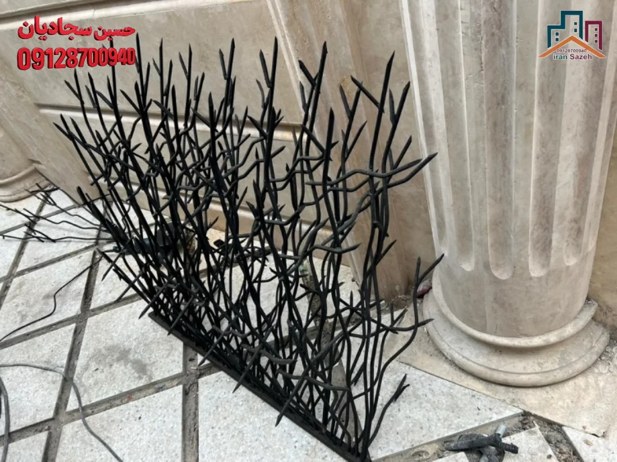 تولید حفاظ شاخ گوزنی پر تراکم در کارگاه ایران سازه