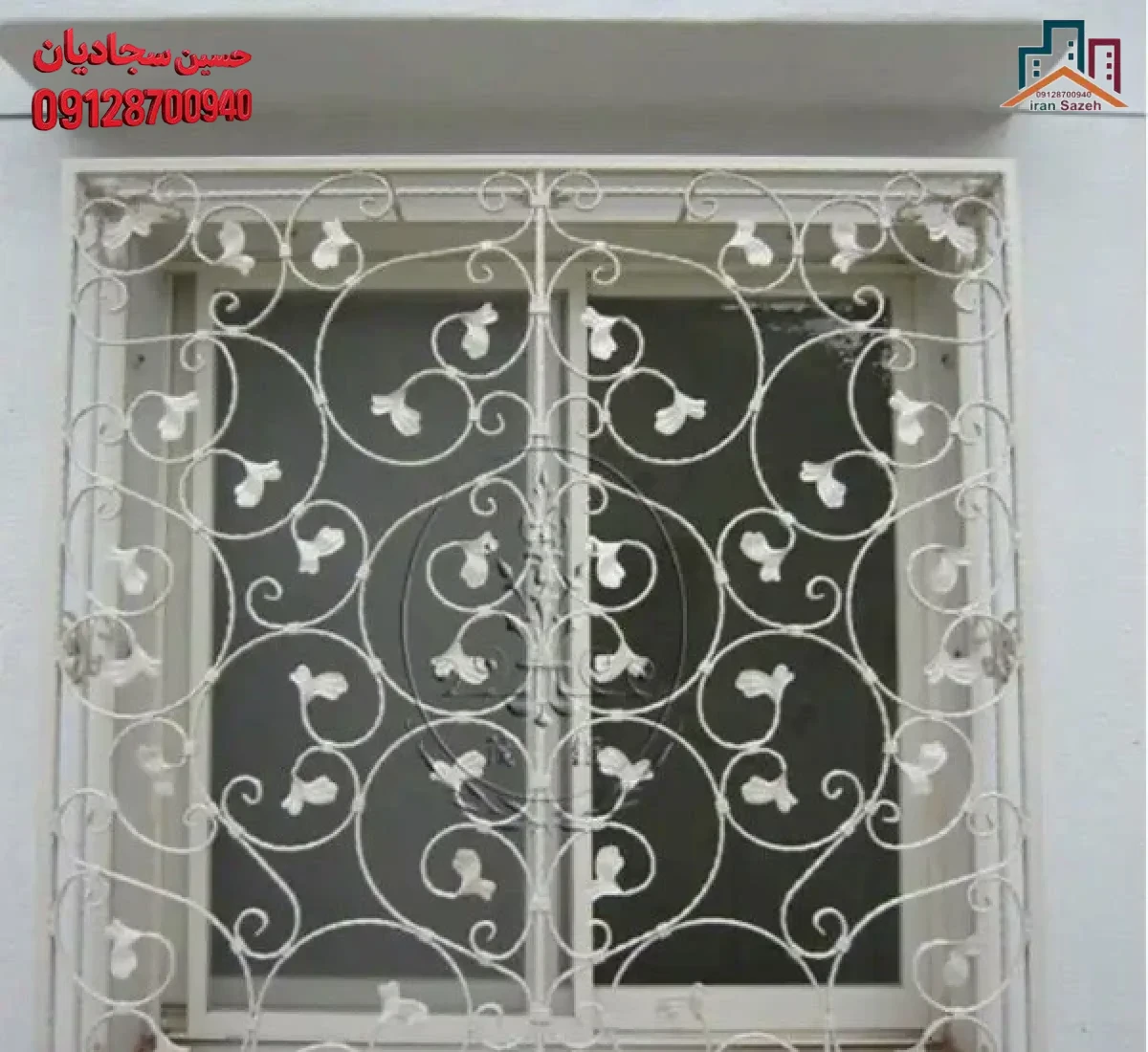 خرید نرده پنجره فرفورژه - حفاظ شاپ