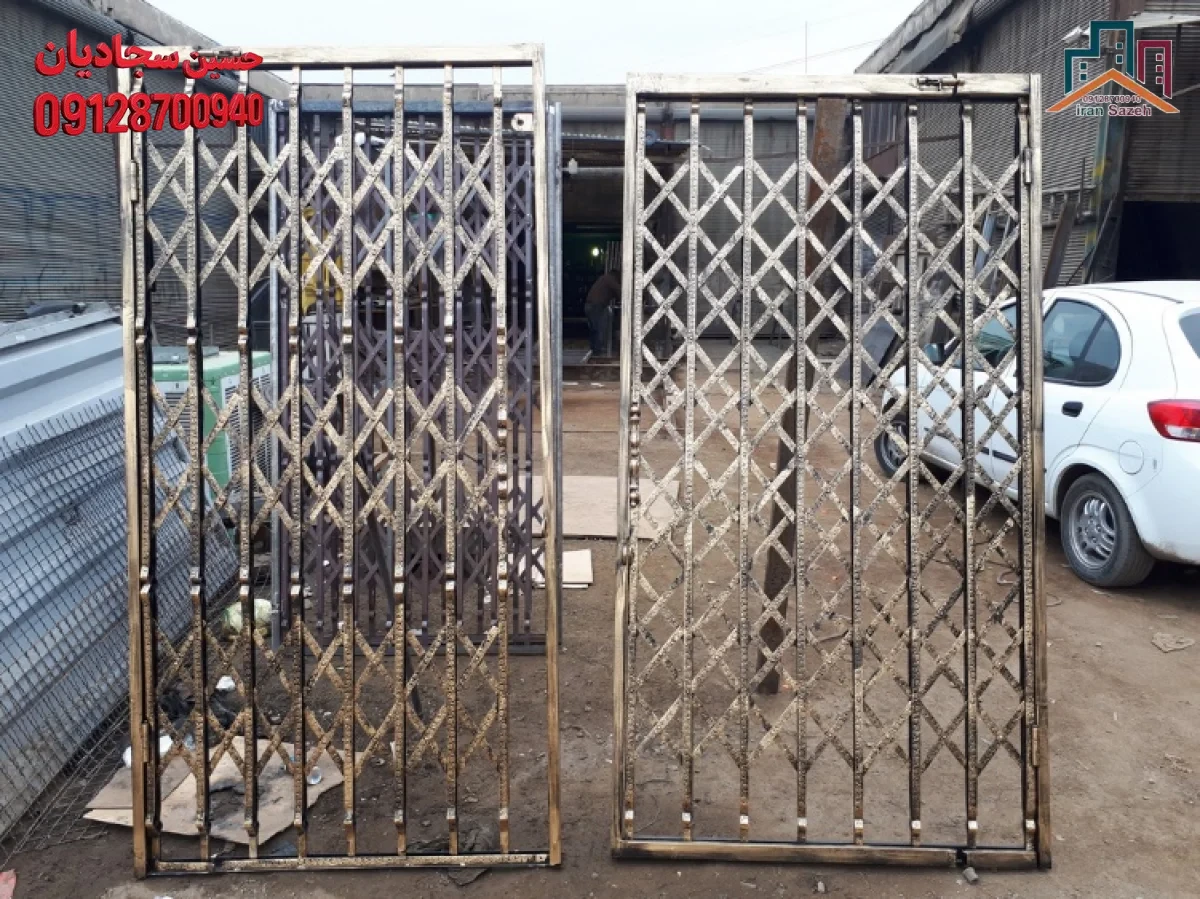 ساخت و تولید حفاظ های آکاردئونی پرچ مخفی