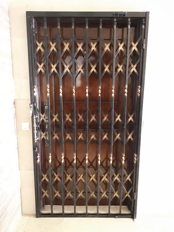 نمونه حفاظ آکاردئونی اجرا شده