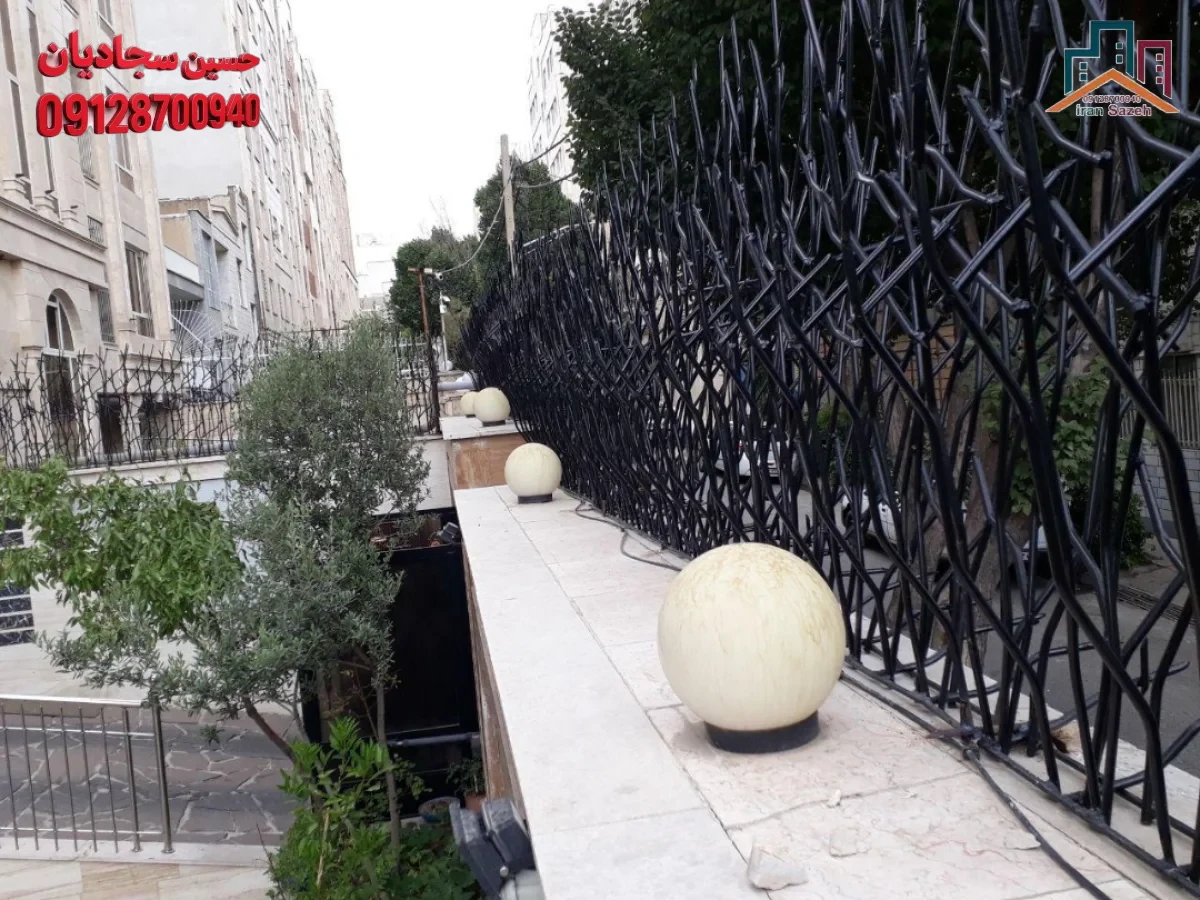 حفاظ شاخ گوزنی نصب شده در تهران