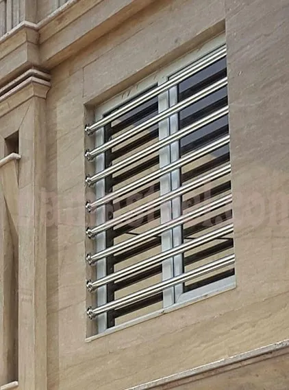 حفاظ استیل برای پنجره ساختمان