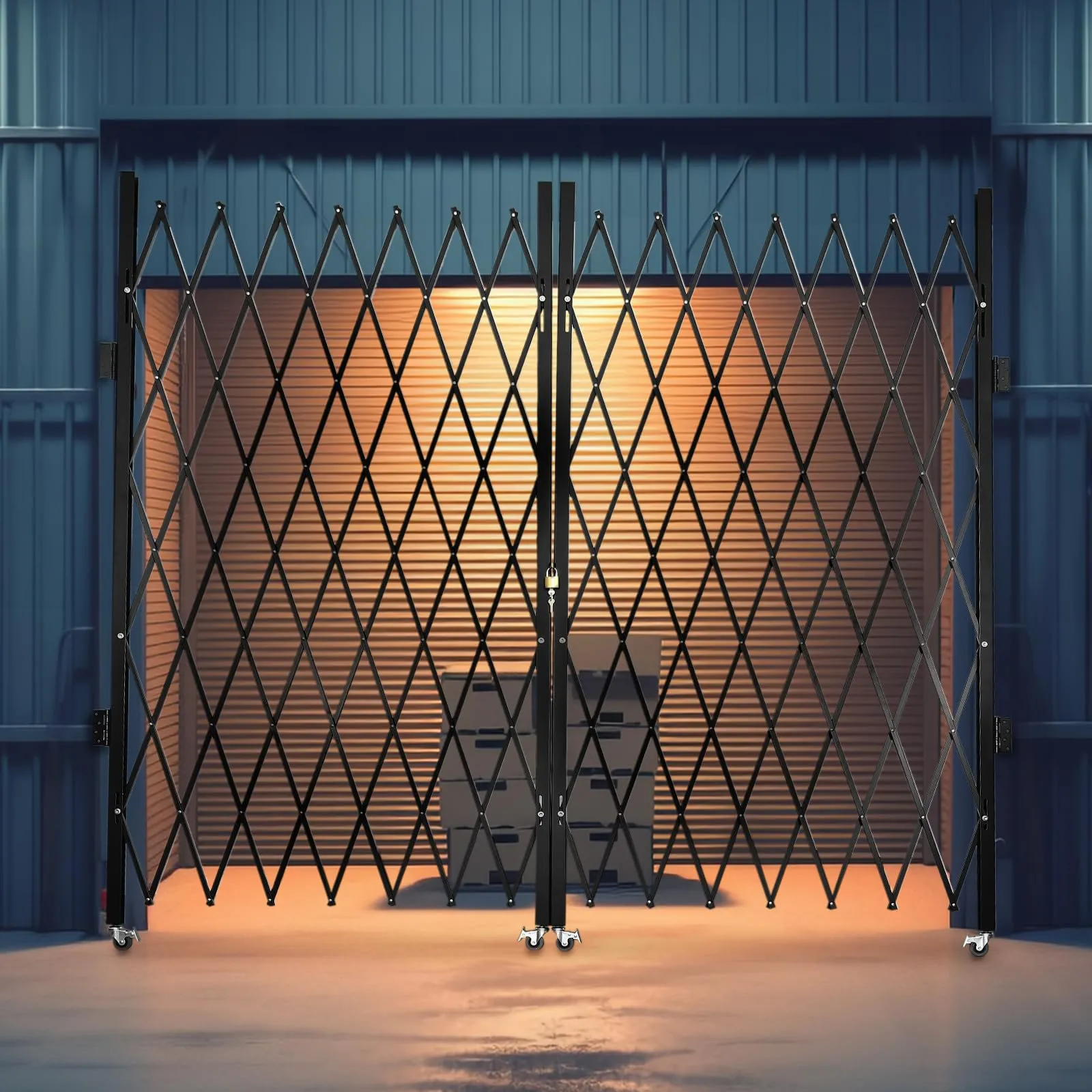 حفاظ آکاردئونی بدون ریل بالا